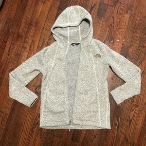 The North Face hooded fleece